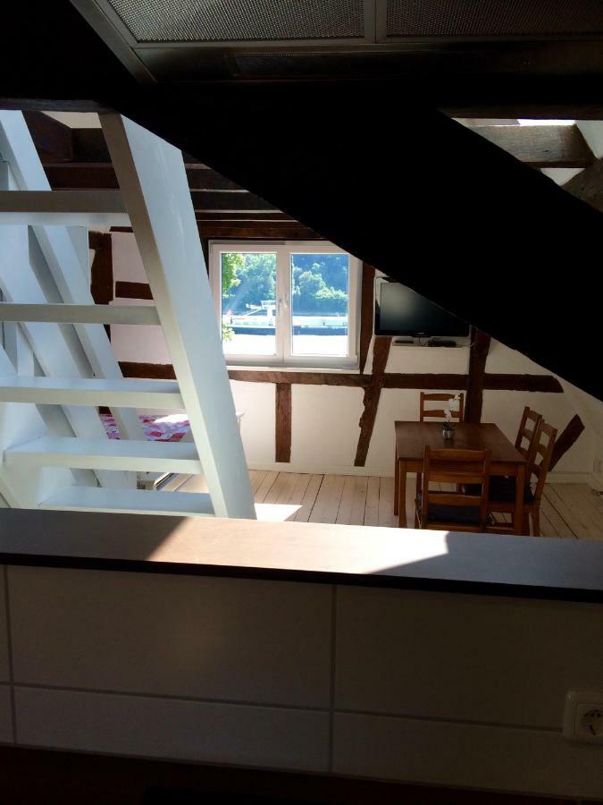 コブレンツHaus Am Ufer Mit Rheinpanoramablickアパートメント エクステリア 写真